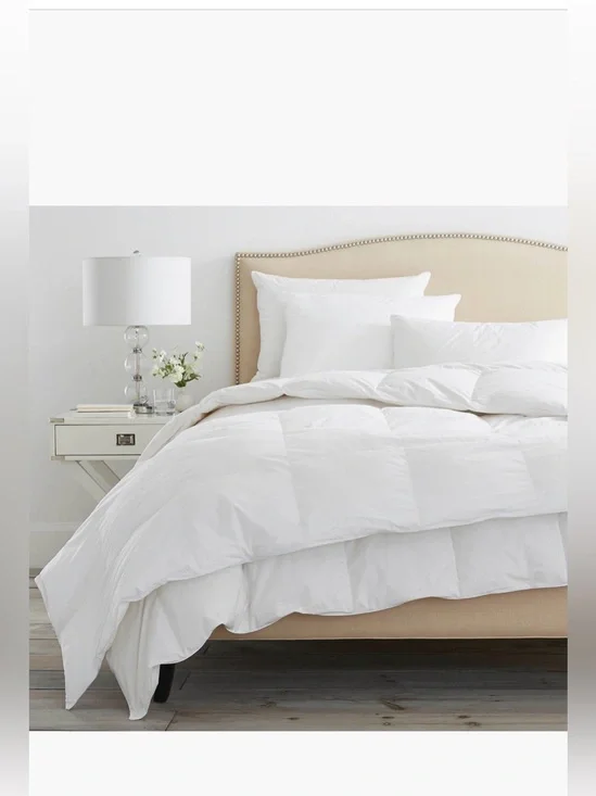 Boll & Branch down alternative duvet insert lightweight king/ california king