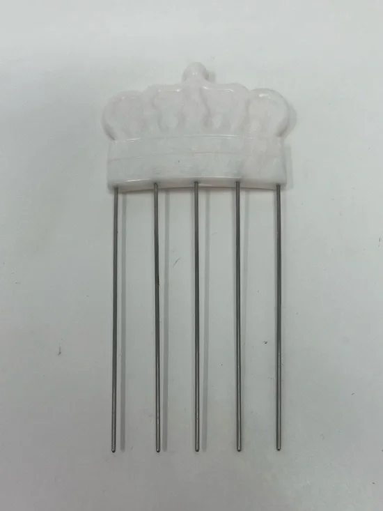 Vintage  CROWN By Kurtell & Co Glamour Lift Pick Hair Style Comb RARE DESIGN