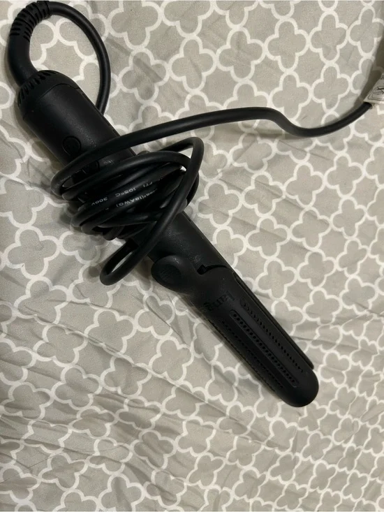 Lange Black Ceramic Hair Straightener- Le Duo