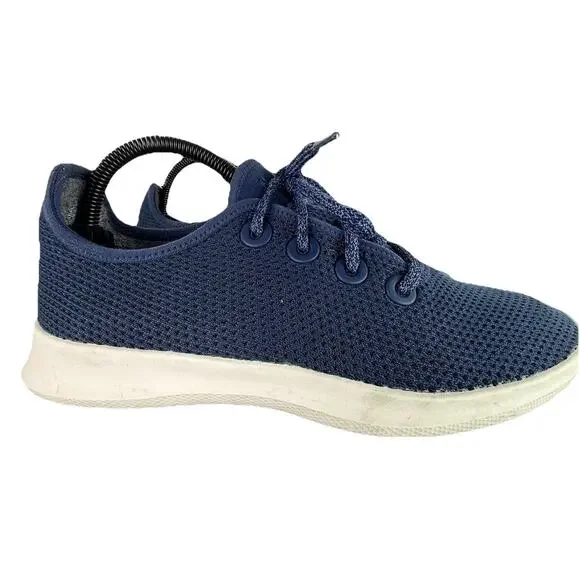 Allbirds Tree Runner Blue Mens US Size 8 EUR 40-41 UK 7‎ Sneakers EUC Washable