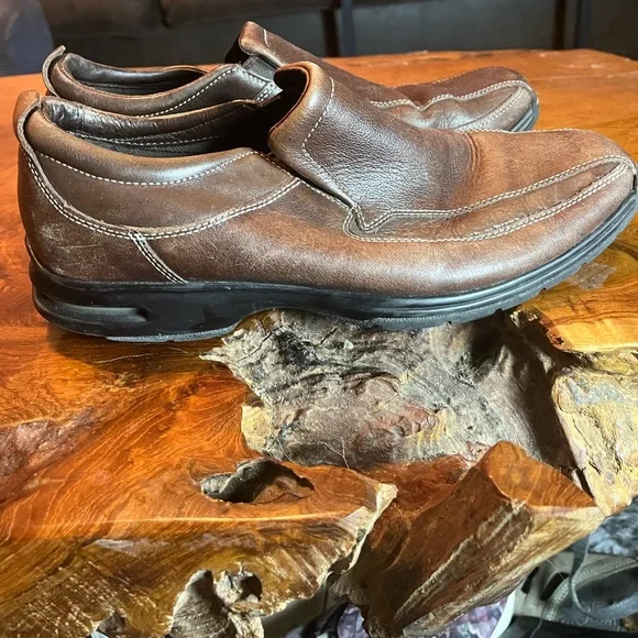 Cole Haan Men’s Brown Leather Slip-On Dress Loafers Size 8.5