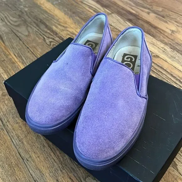 True Gold Slip On Sneakers