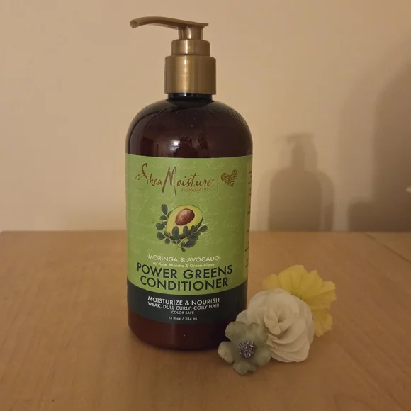 NWT Shea Moisture Power Greens Conditioner with Pump