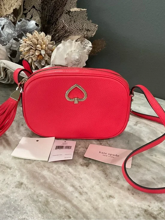 kate spade Kourtney Camera Bag and Wallet in Stoplight