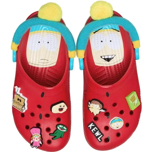 Crocs x South Park Cartman‎ Classic Lined Slip-On Clogs Mens Size 10 Shoes NEW