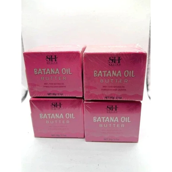 SEVICH Batana Oil Butter • 100% Raw Batana Oil • 2 oz.  Each • NEW- Lot of 4