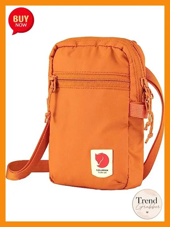Water-Resistant Crossbody Bag with Adjustable Strap, Lightweight Travel Pack