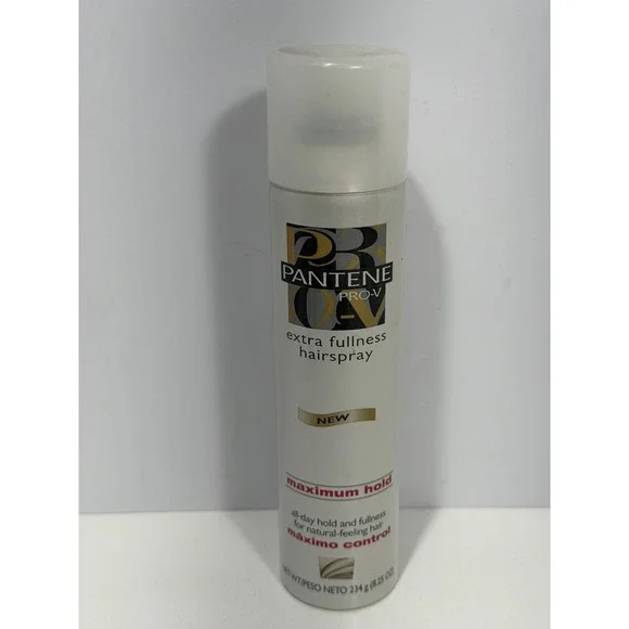 Pantene‎ Pro-V Extra Fullness Hairspray Maximum Hold  8.25 oz old formula! RARE