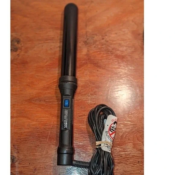 Y2K Soft Glam Absolute‎ Heat Pro Ion Clipless Curling Wand Black