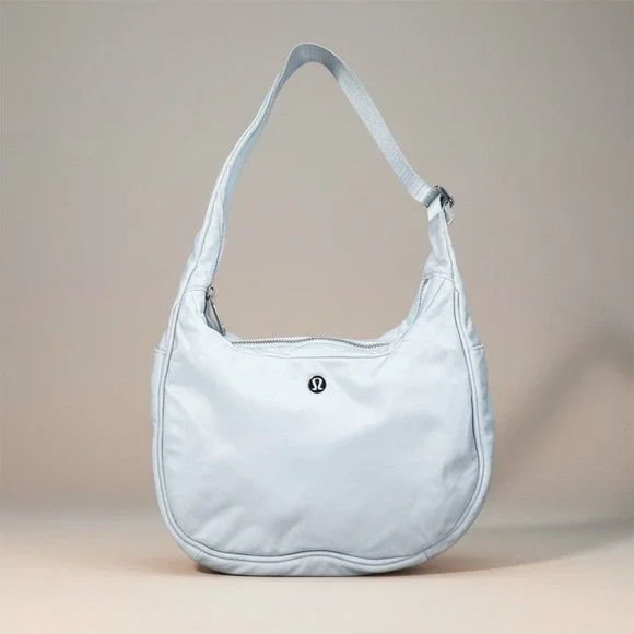 Lululemon Athletica Mini Shoulder Bag Crescent Hobo 4L Powder Blue