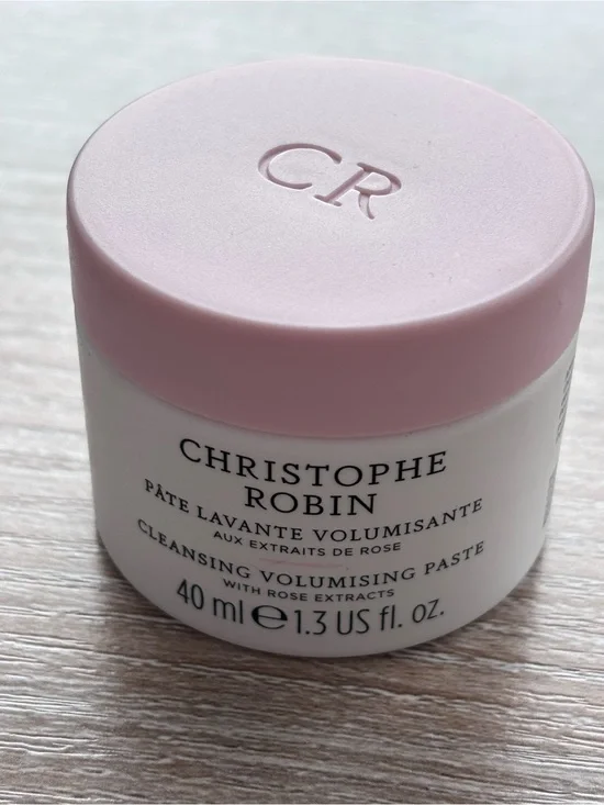 New Christophe Robin Cleansing Volumising Paste with Rose Extracts