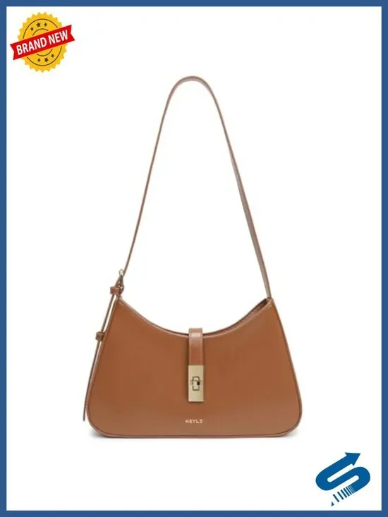 Vegan Leather Adjustable Hobo Shoulder Bag with Long Strap