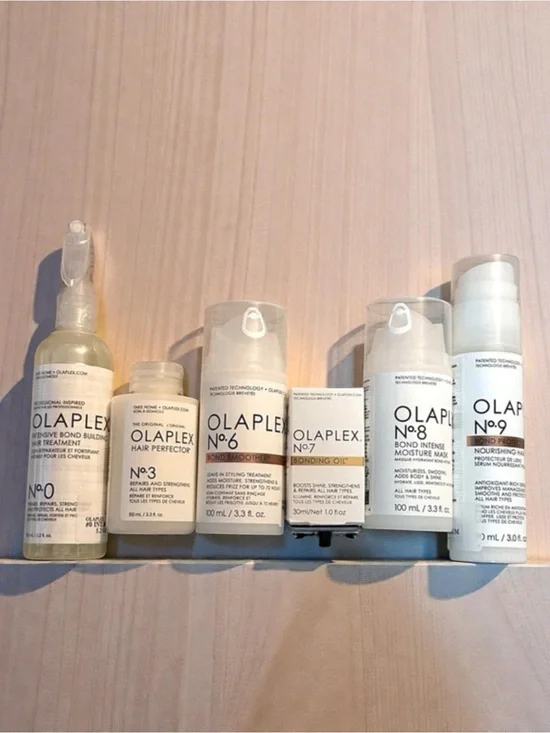 OLAPLEX Hair Repair System No. 0, No. 3, No. 6, No. 7, No. 8, No. 9.​