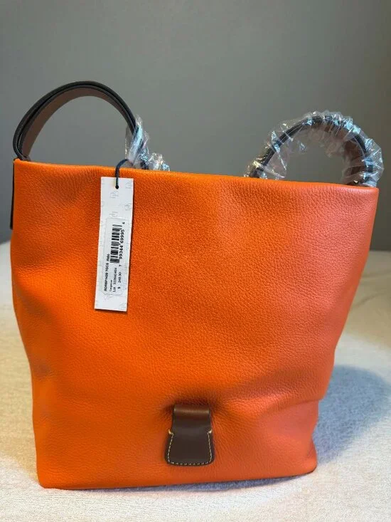 Dooney & Bourke Hobo Purse/ Tangerine