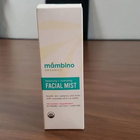 NEW NIB Mambino Organics‎ Balancing Hydrating Facial Mist Cleanse Tone Balance