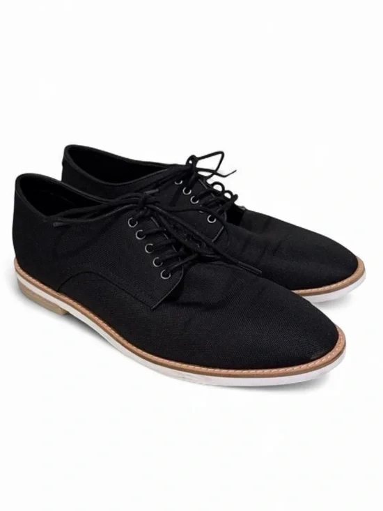 Calvin Klein Black Derby Oxford Dress Shoes 9.5