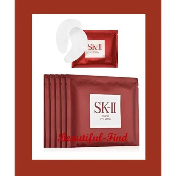SK-II Signs Eye Mask X 5 Pairs Packets of 2 x 0.3g New