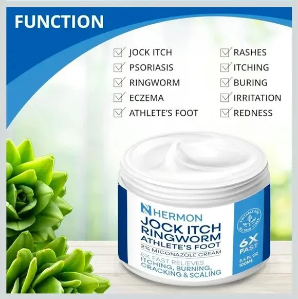 Hermon Jock Itch Ringworm Athlete's Foot cream 100ml