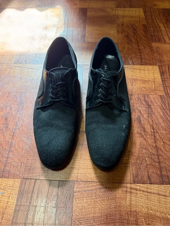 Aldo Black Men's Lace-Up Oxfords