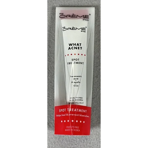 The Crème Shop What Acne? Spot Treatment 1.01 oz Tranexamic Acid NIB