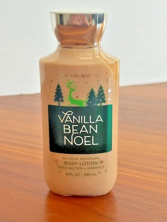 Bath & Body Works Vanilla Bean Noel Body Lotion 8 oz.