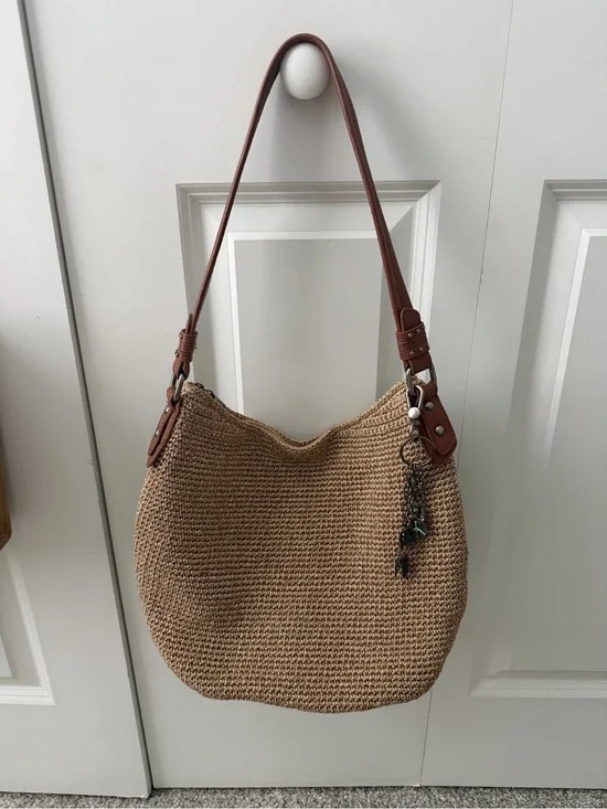 The Sak Natural Woven Boho Purse
