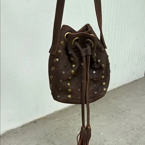 Sabrina Tach drawstring bag