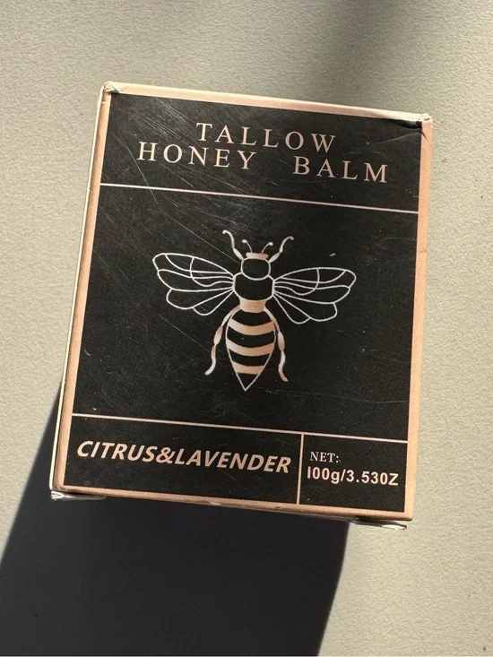 Tallow Honey Balm citrus and lavender scented