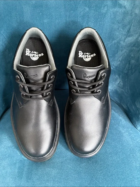 Dr. Martens Men’s Black Lace-Up Casual Shoes