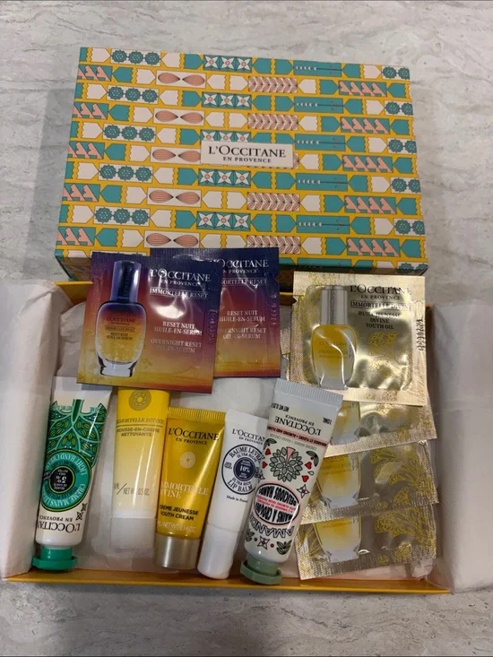 L'OCCITANE Yellow, Teal & Pink