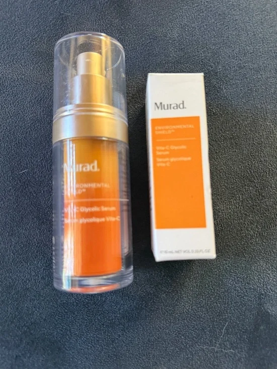 Murad Environmental Shield Vita-C Glycolic Serum Full Size + Mini NIB