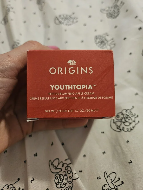 Origins Youthtopia Peptide Plumping Apple Cream - Red Box