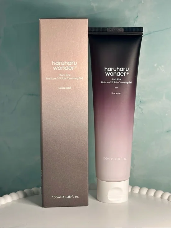 Haruharu Wonder Black Rice Cleansing Gel Unscented 3.38 oz. Exp. 6/24/28 YF003