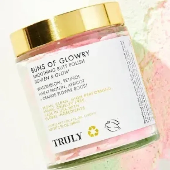 ✨ Truly “Buns of Glowry” Smoothing Butt Butter 2oz 💖🍑✨