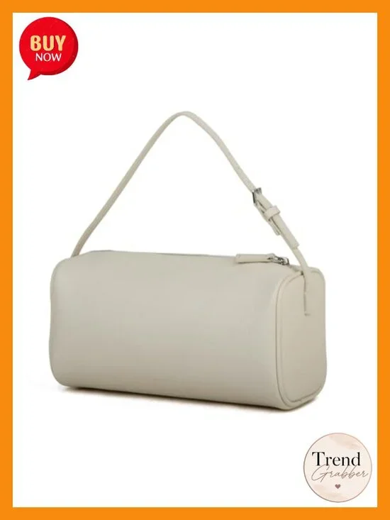 Premium Full-Grained Leather Hobo Crossbody Bag with Adjustable Strap