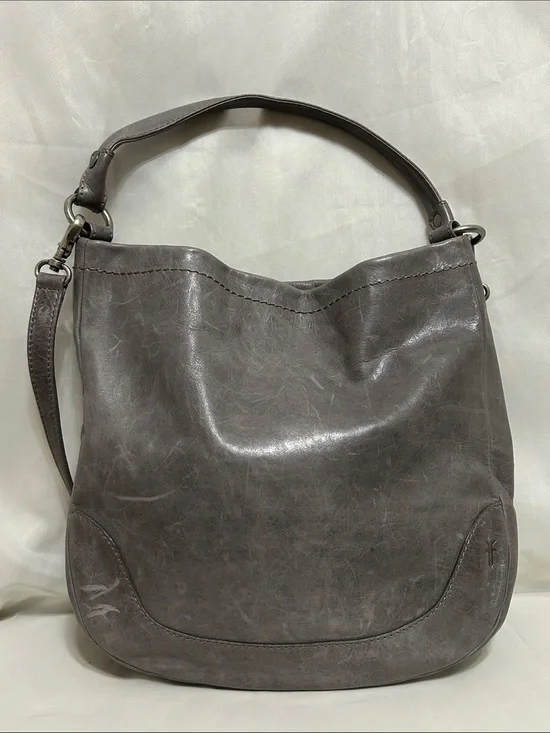 Frye Melissa Hobo Bag In Slate