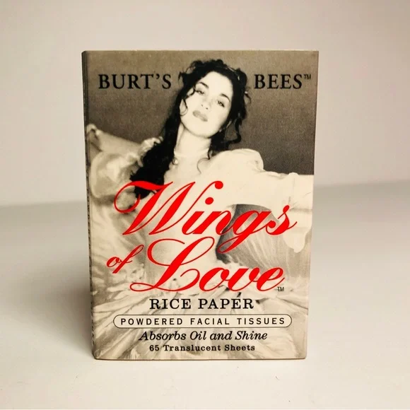Burt’s Bees‎ Wings of Love Rice Paper Powdered Oil Blotting Sheets