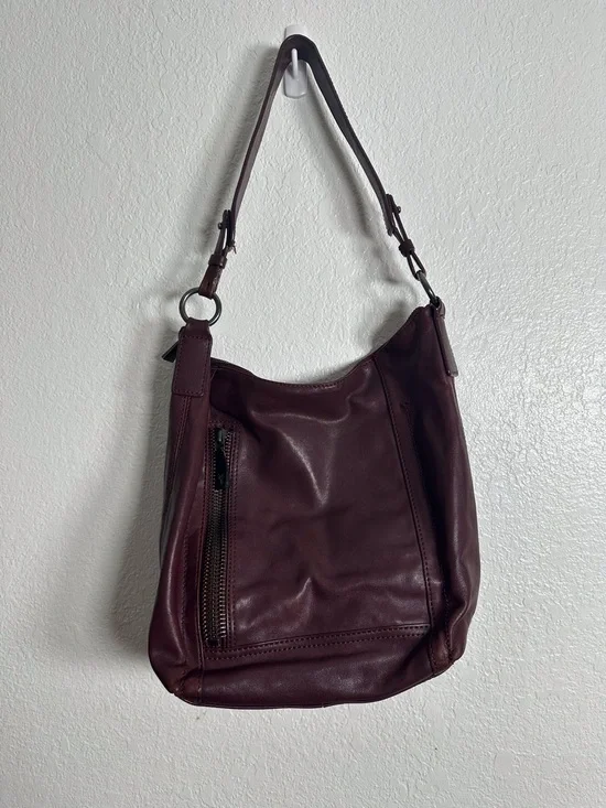 Frye Leather Lena Hobo Bag with shoulder Strap