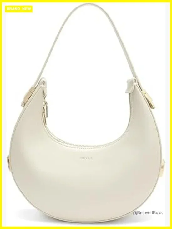 3 Way Adjustable Strap Hobo Handbag with Zipper Closure Large Capacity PU