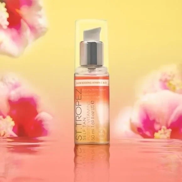 ST. TROPEZ SELF TAN PURITY GLOW BOOSTING VITAMINS BRONZING FACE SERUM 50ML