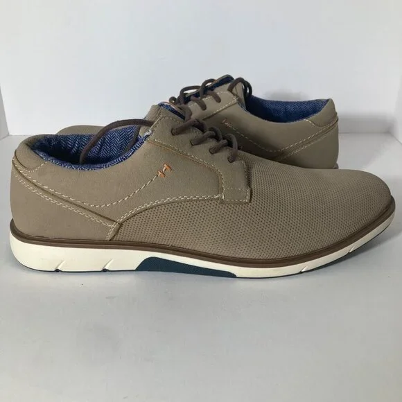 Mens London Underground Morrow‎ Plain Toe Oxford Shoe Tan 11M