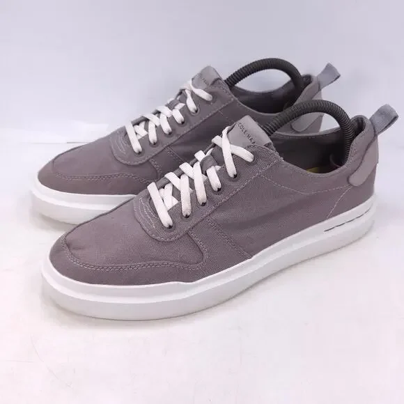 Cole Haan GrandPro Rally Lace Up Shoe Mens Size 7 C34740 Gray White