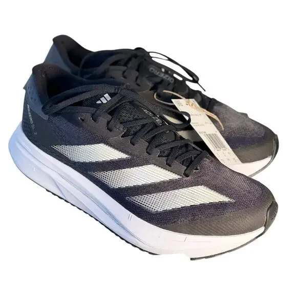 Adizero SL2 Running Shoes Men's Size 6.5 Black White Lightstrike IF6748 New