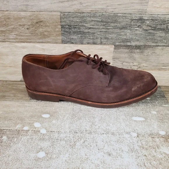 Sebago Mens‎ Oxford Shoes Sz 12 W Brown Comfort Lace Up Low Top Round Toe