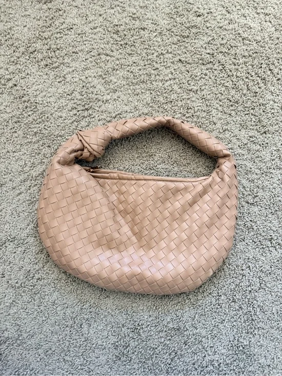 Woven Hobo Shoulder Bag