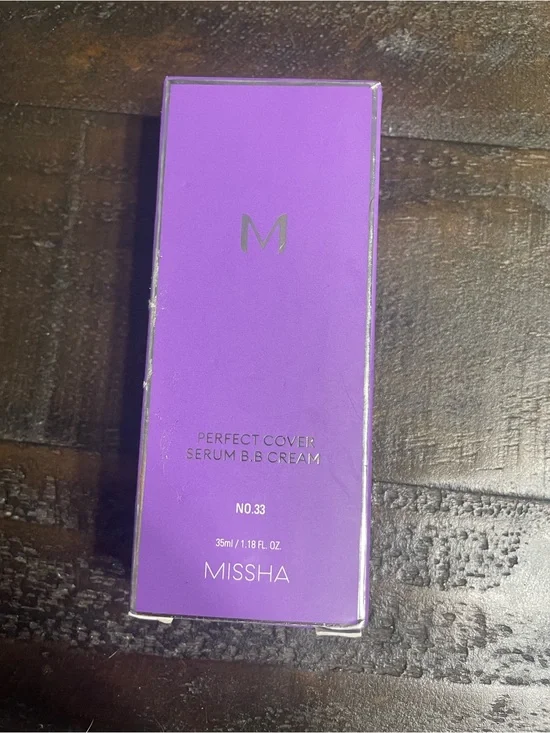 Missha Perfect Cover Serum B.B Cream No.33 - Purple Box