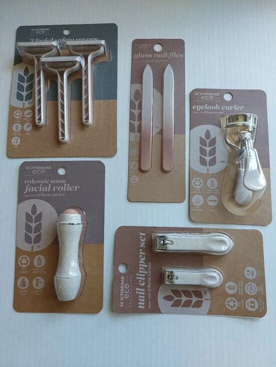 5 Pcs Extreme Eco Collection Razors Roller Files Clippers Curler