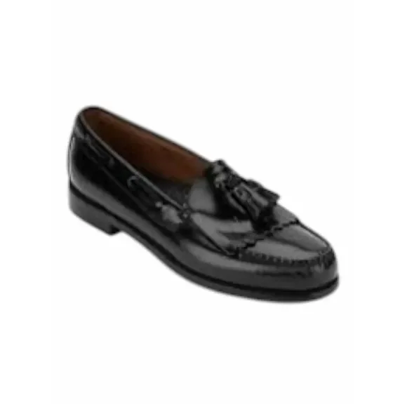 G.H. BASS & CO. Weejuns Layton Black Leather Kiltie Tassel Loafers Men’s 8.5 M