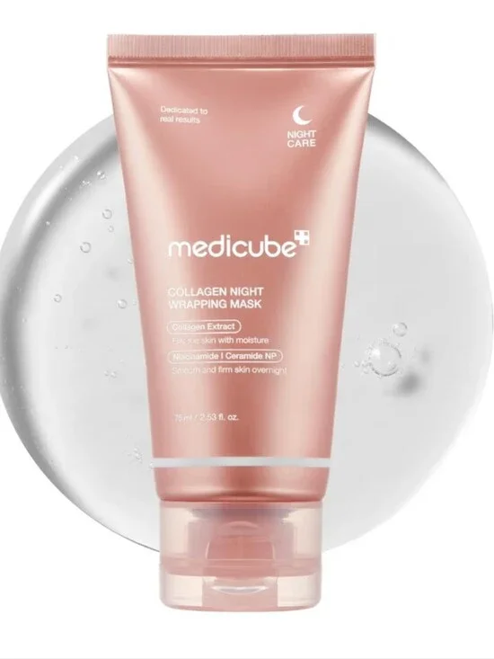 medicube Wrapping Mask Collagen Overnight Peel Off Facial Mask