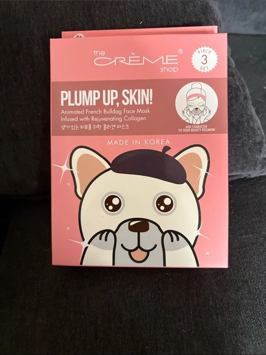 The Crème Shop Plump Up, Skin! Collagen Face Mask - Pink